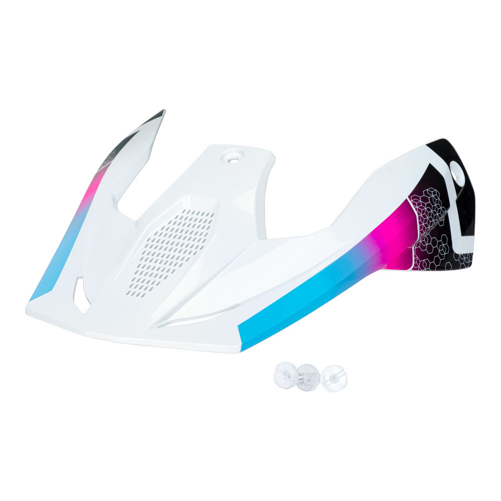 SHOT RACE HELMET PEAK PHASER BLACK/BLUE/PINK PEARL SHOT