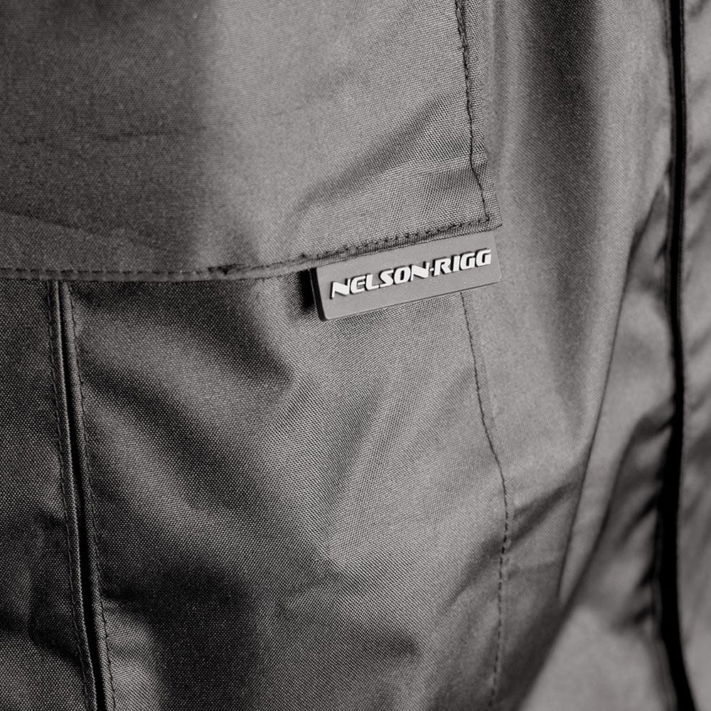 Nelson-Rigg RAIN JACKET SOLO STORM Black SSJ-BLK-05-2X (CTN 5) Nelson-Rigg