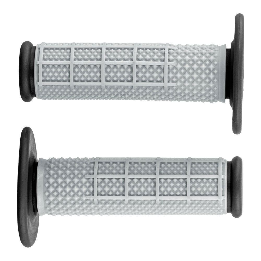 STATES MX PRO SERIES DIAMOND MX HAND GRIPS HALF WAFFLE BLACK States MX