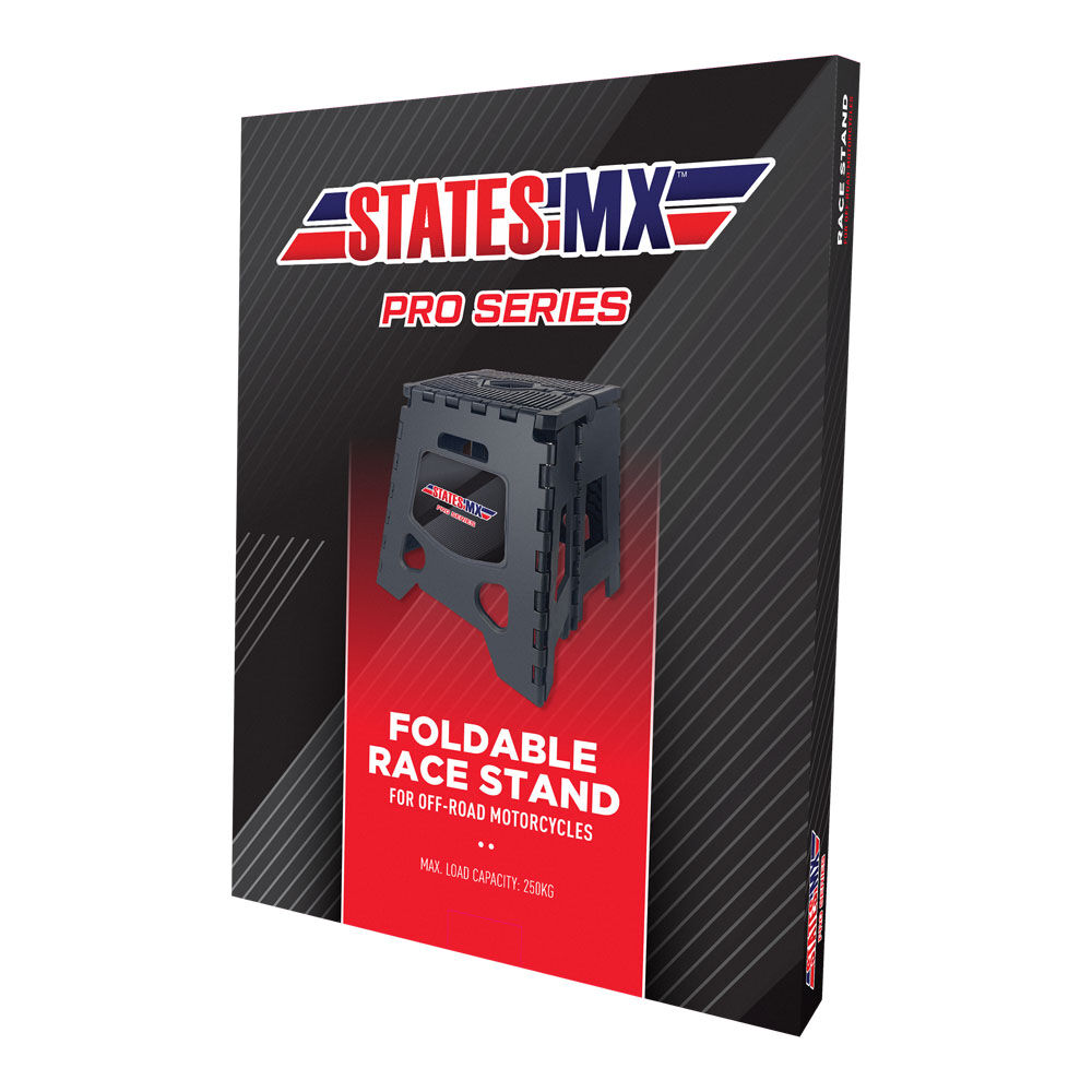 STATES MX FOLDABLE BIKE STAND BLACK States MX