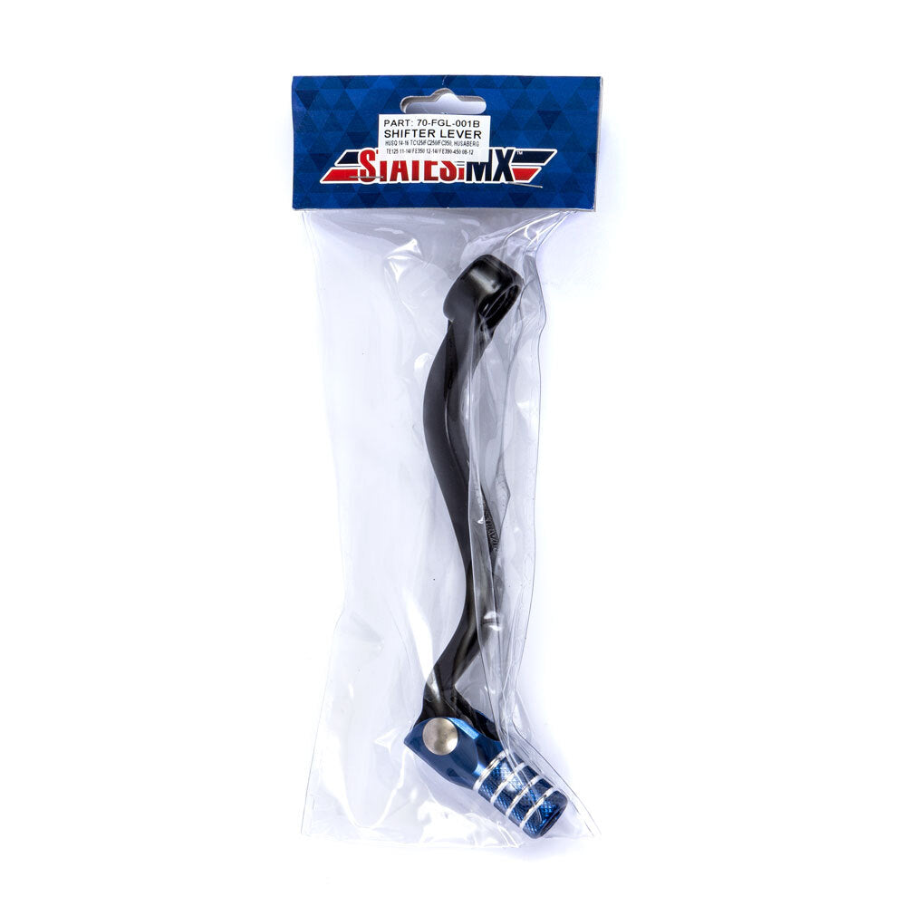 States MX - GEAR LEVER BLUE HUSQVARNA STATES MX - Shark Leathers