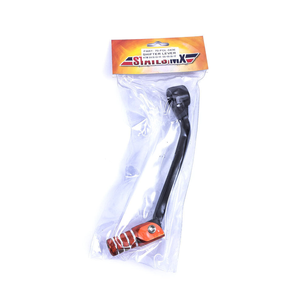 States MX - GEAR LEVER ORANGE KTM STATES MX - Shark Leathers