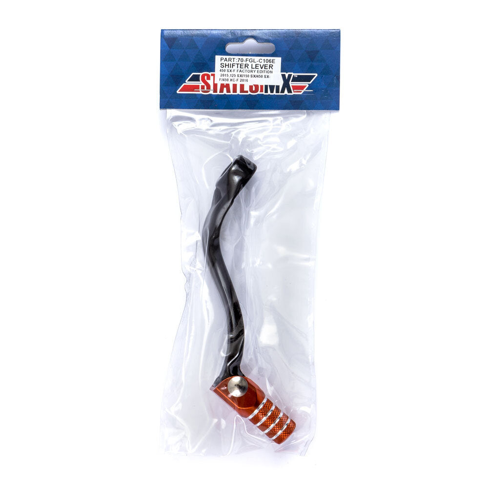 States MX - GEAR LEVER ORANGE KTM STATES MX - Shark Leathers