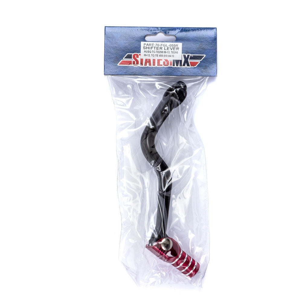 States MX - GEAR LEVER RED HUSQVARNA STATES MX - Shark Leathers