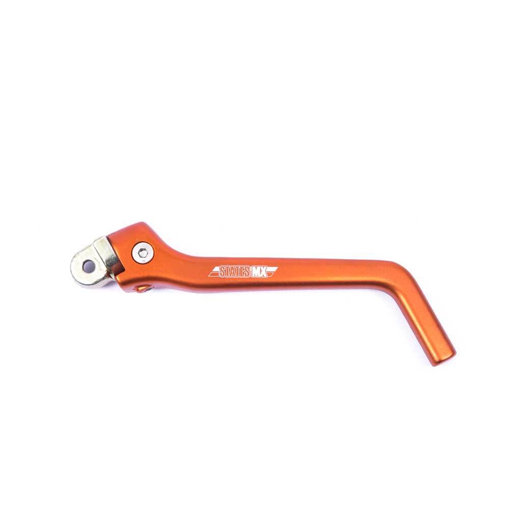 States MX - ALLOY KICKSTART LEVER KTM STATES MX ORANGE - Shark Leathers