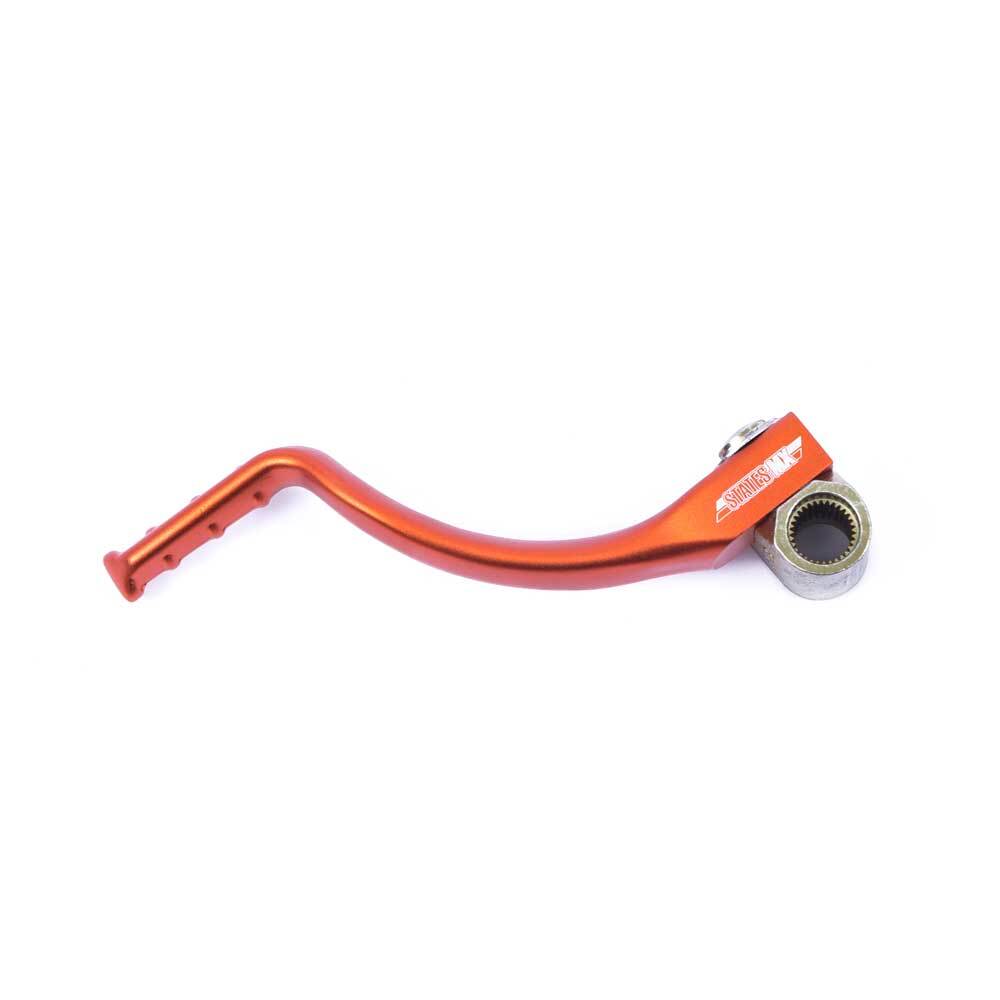 States MX - ALLOY KICKSTART LEVER KTM STATES MX ORANGE - Shark Leathers