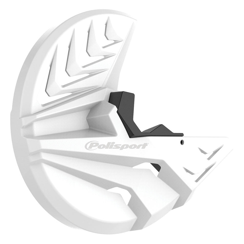 Polisport - POLISPORT DISC & BOTTOM FORK PROTECTOR BETA WHT - Shark Leathers