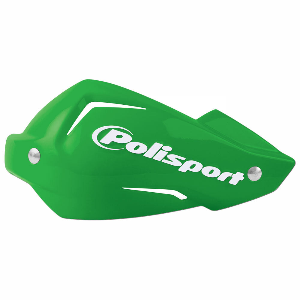 Polisport - POLISPORT TOUQUET PLASTIC PART WITH BOLTS - GREEN - Shark Leathers