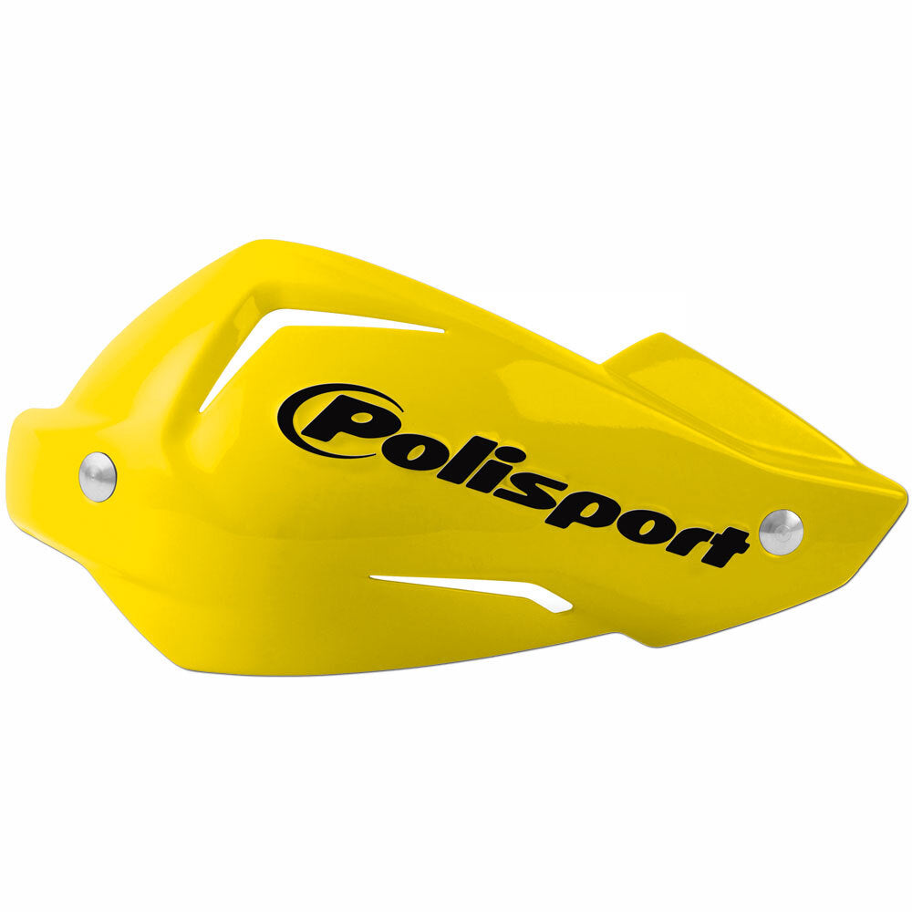 Polisport - POLISPORT TOUQUET PLASTIC PART WITH BOLTS - YELLOW - Shark Leathers