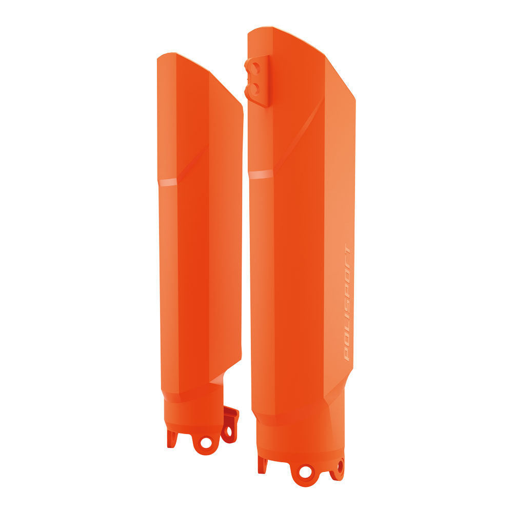 POLISPORT FULL WRAP FORK GUARDS ORANGE Polisport