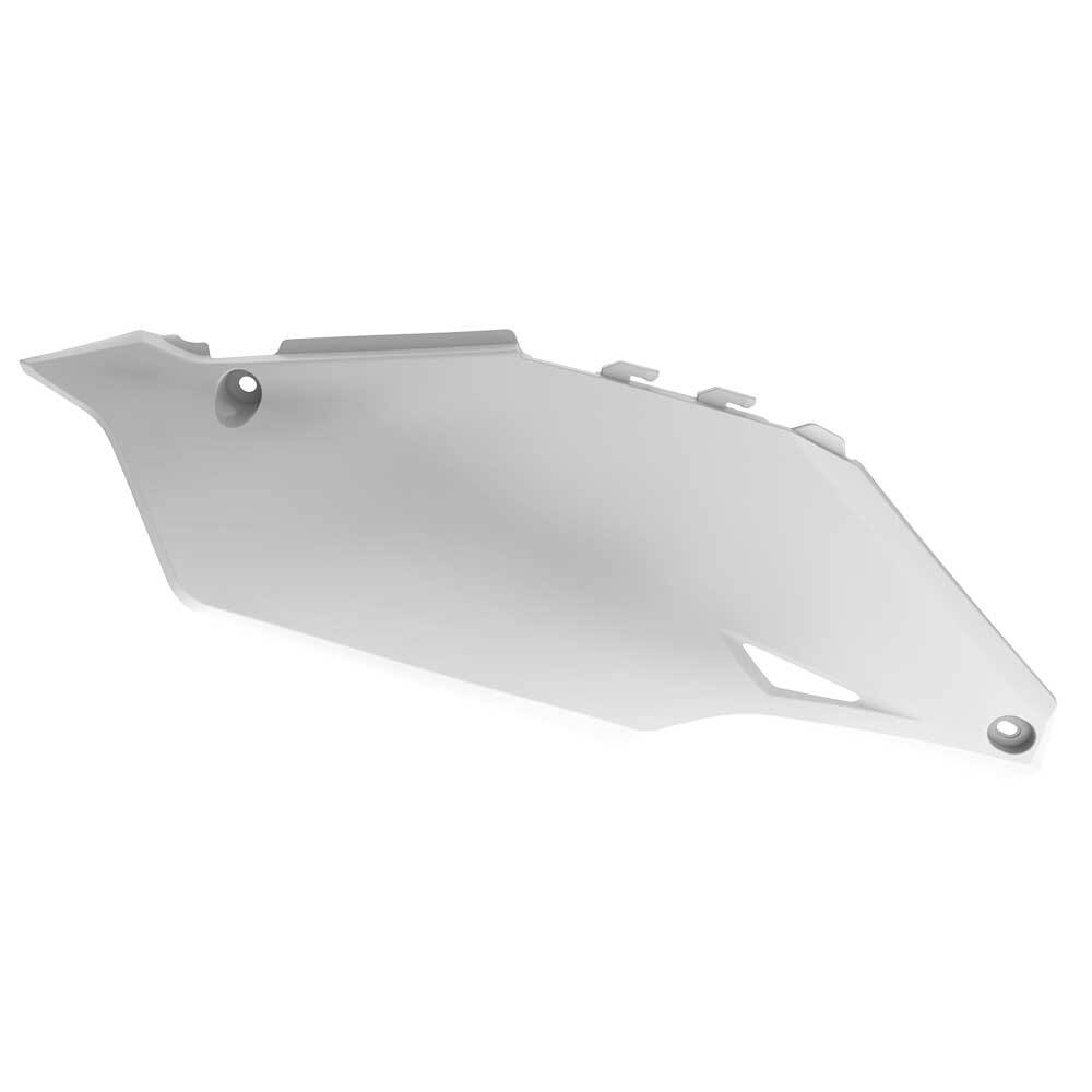 Polisport - POLISPORT SIDECOVERS KX250 21-22/KX450 19-22 - WHITE - Shark Leathers