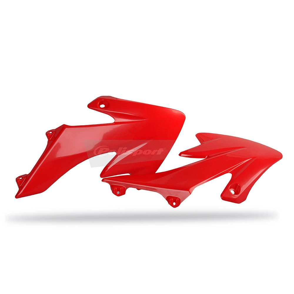 Polisport - POLISPORT RADIATOR SHROUDS HONDA CRF50 - RED - Shark Leathers