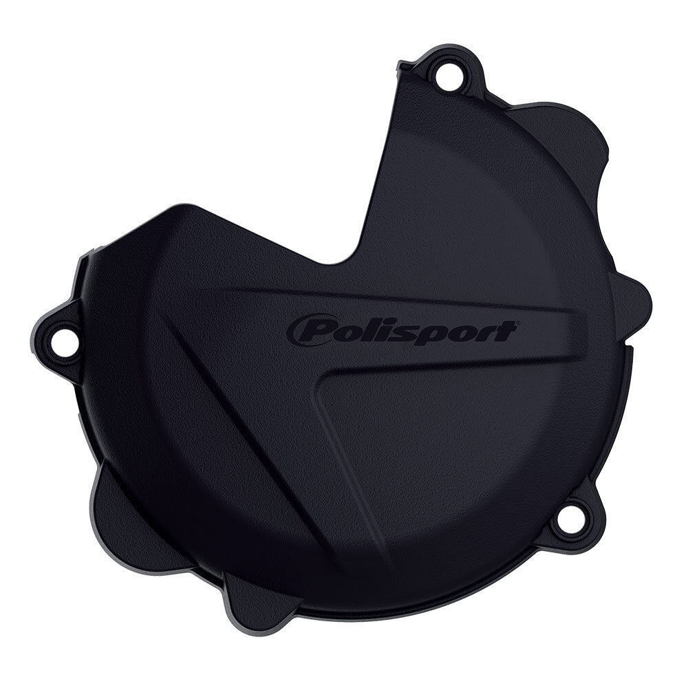 Polisport - POLISPORT CLUTCH COVER KTM/HUSQ - BLACK - Shark Leathers