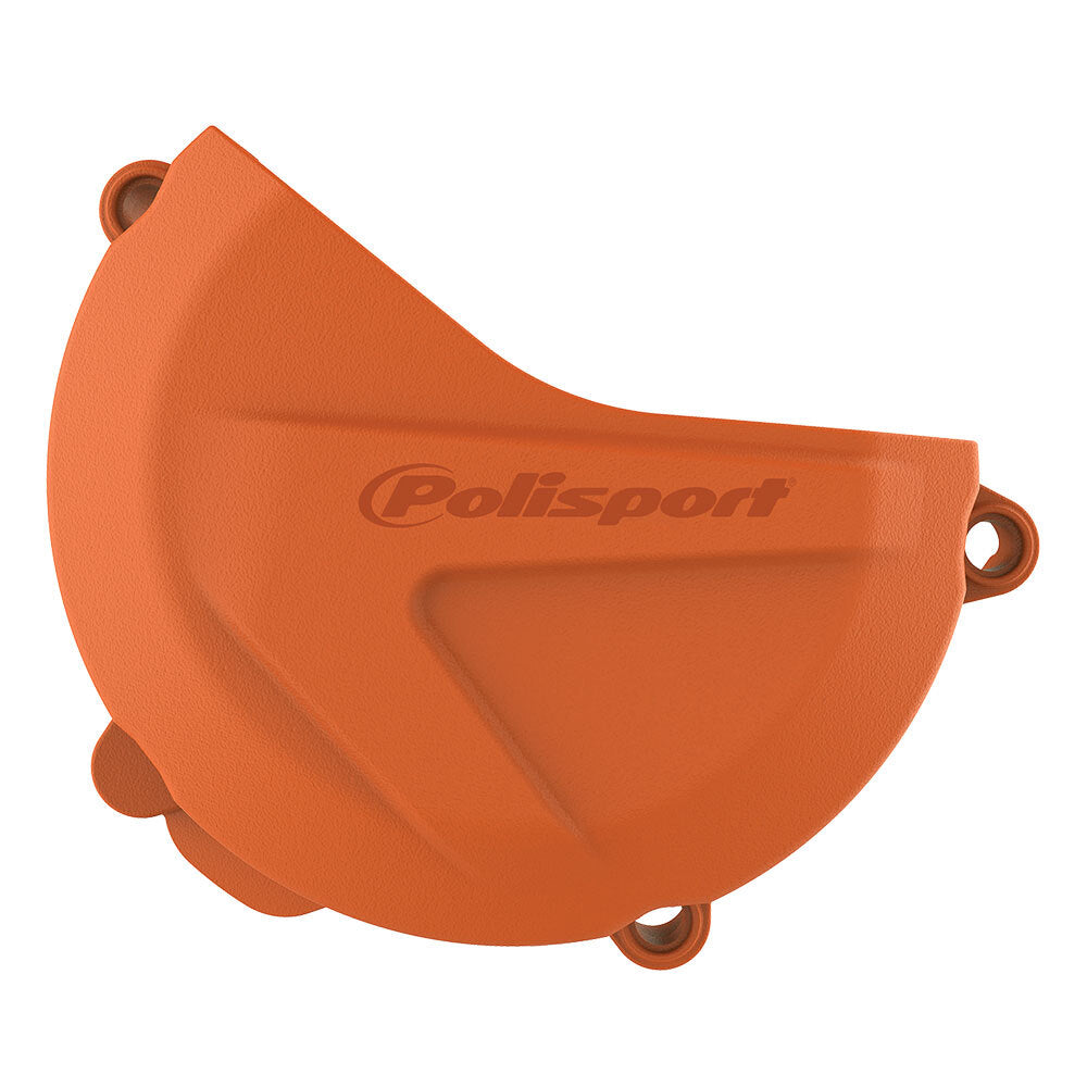 Polisport - POLISPORT CLUTCH COVER KTM/HUSQ - ORANGE - Shark Leathers