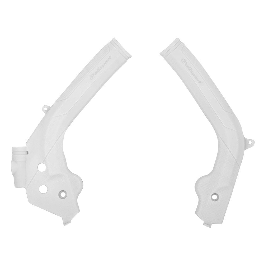 Polisport - POLISPORT FRAME PROTECTORS KTM/HUSQ - WHITE - Shark Leathers