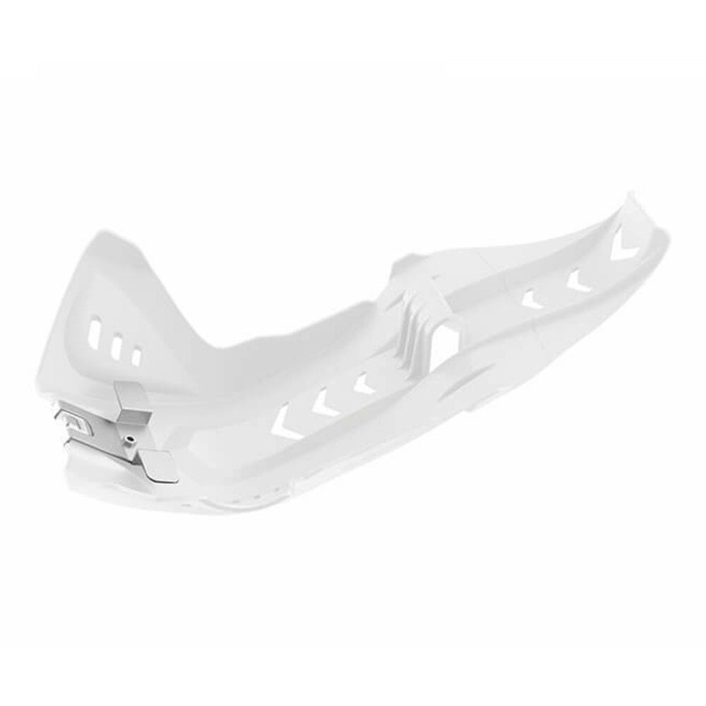 Polisport - POLISPORT FORTRESS SKID PLATE/LINKAGE GUARD KTM/HUSQ - WHITE - Shark Leathers