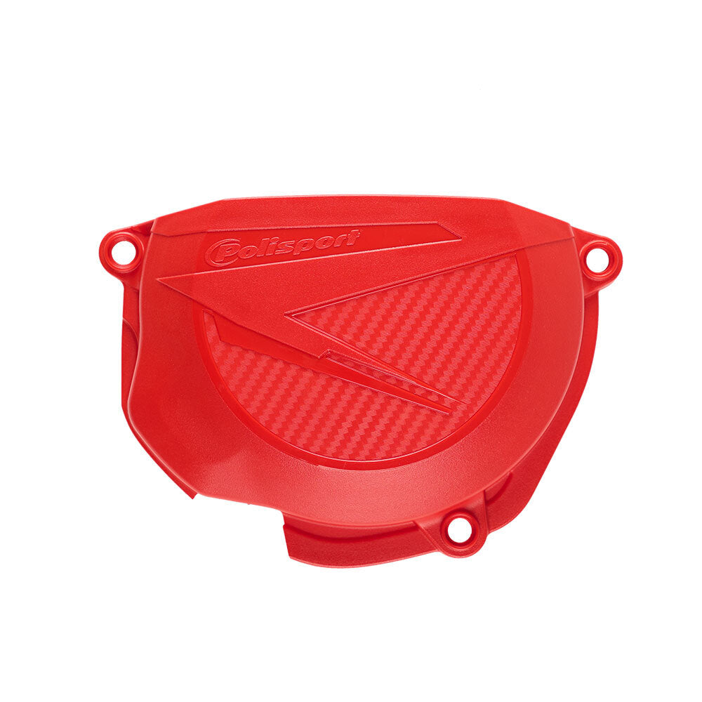 Polisport - POLISPORT CLUTCH COVER PROTECTOR BETA - RED - Shark Leathers