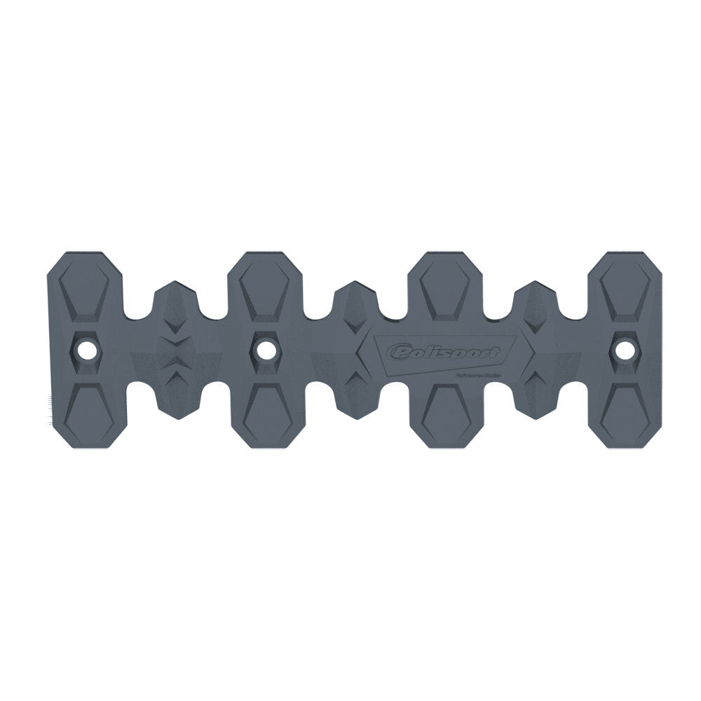 Polisport - POLISPORT ARMADILLO 4T HEAD PIPE GUARD SHORT 22CM - GREY - Shark Leathers