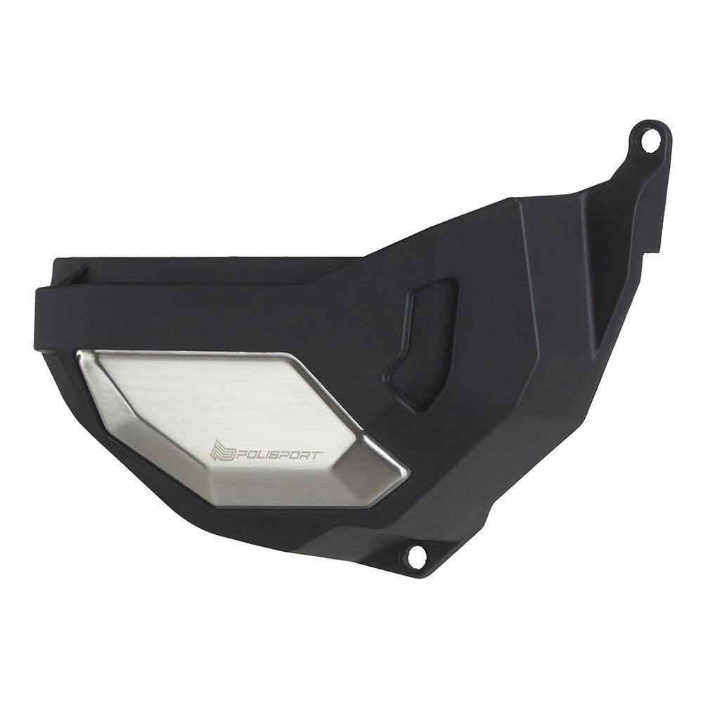 Polisport - POLISPORT ALTERNATOR COVER HONDA AFRICA TWIN 1100 20-24 - BLK/SIL - Shark Leathers