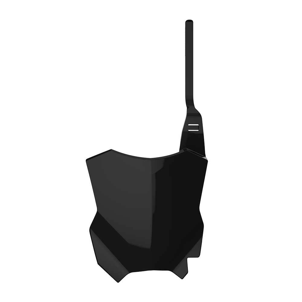 Polisport - POLISPORT NUMBER PLATE KAWASAKI - BLACK - Shark Leathers