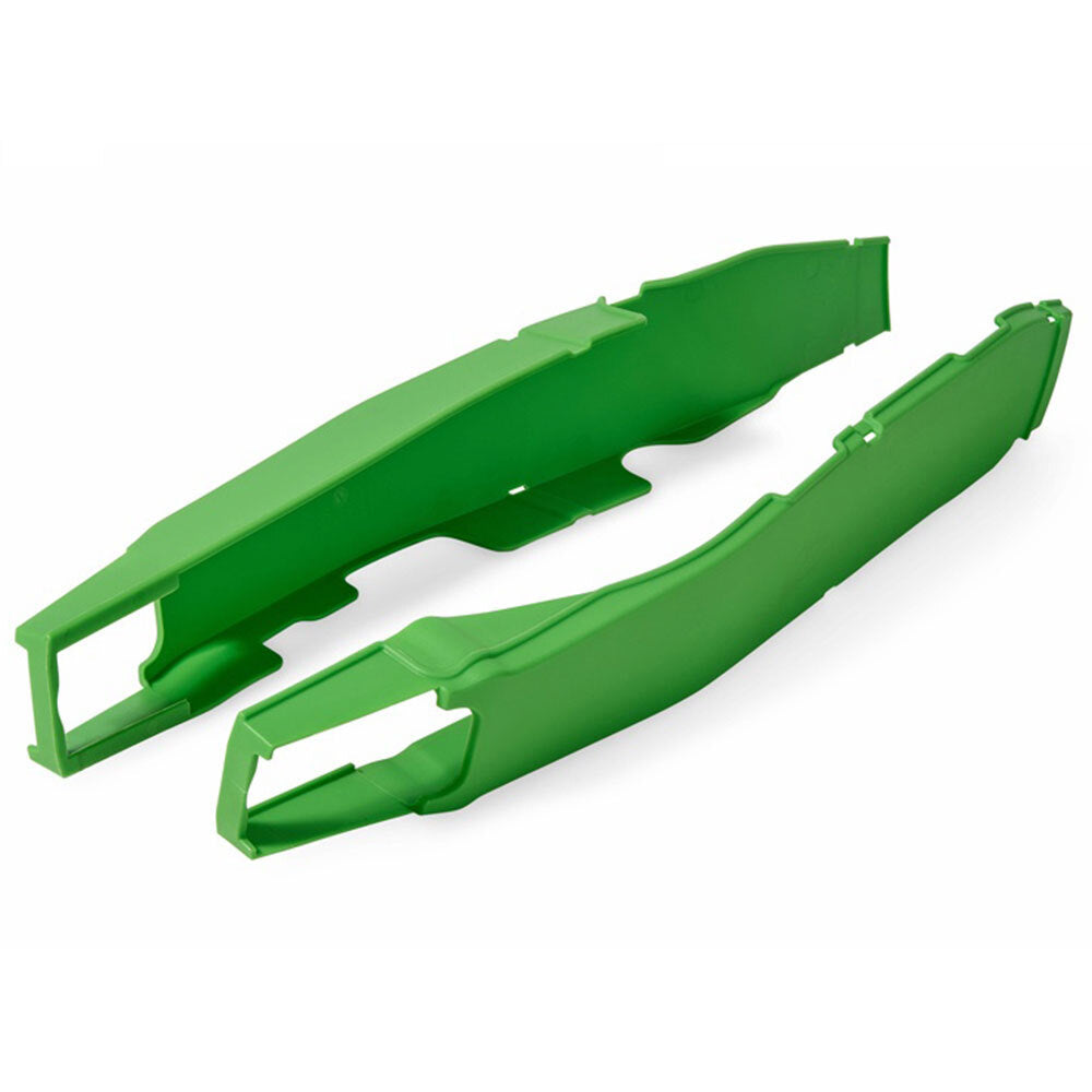 Polisport - POLISPORT SWINGARM PROTECTORS KAWASAKI - GREEN - Shark Leathers