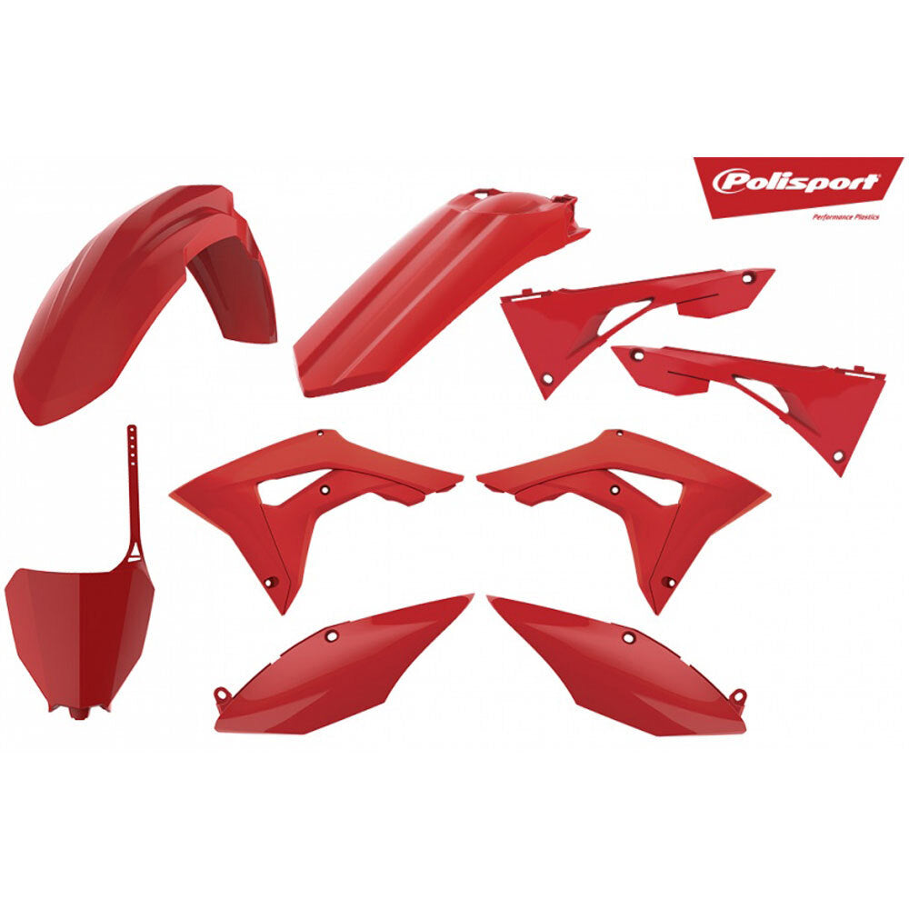 Polisport - POLISPORT MX KIT HONDA CRF250R 18-21/CRF450R 17-20 - RED - Shark Leathers
