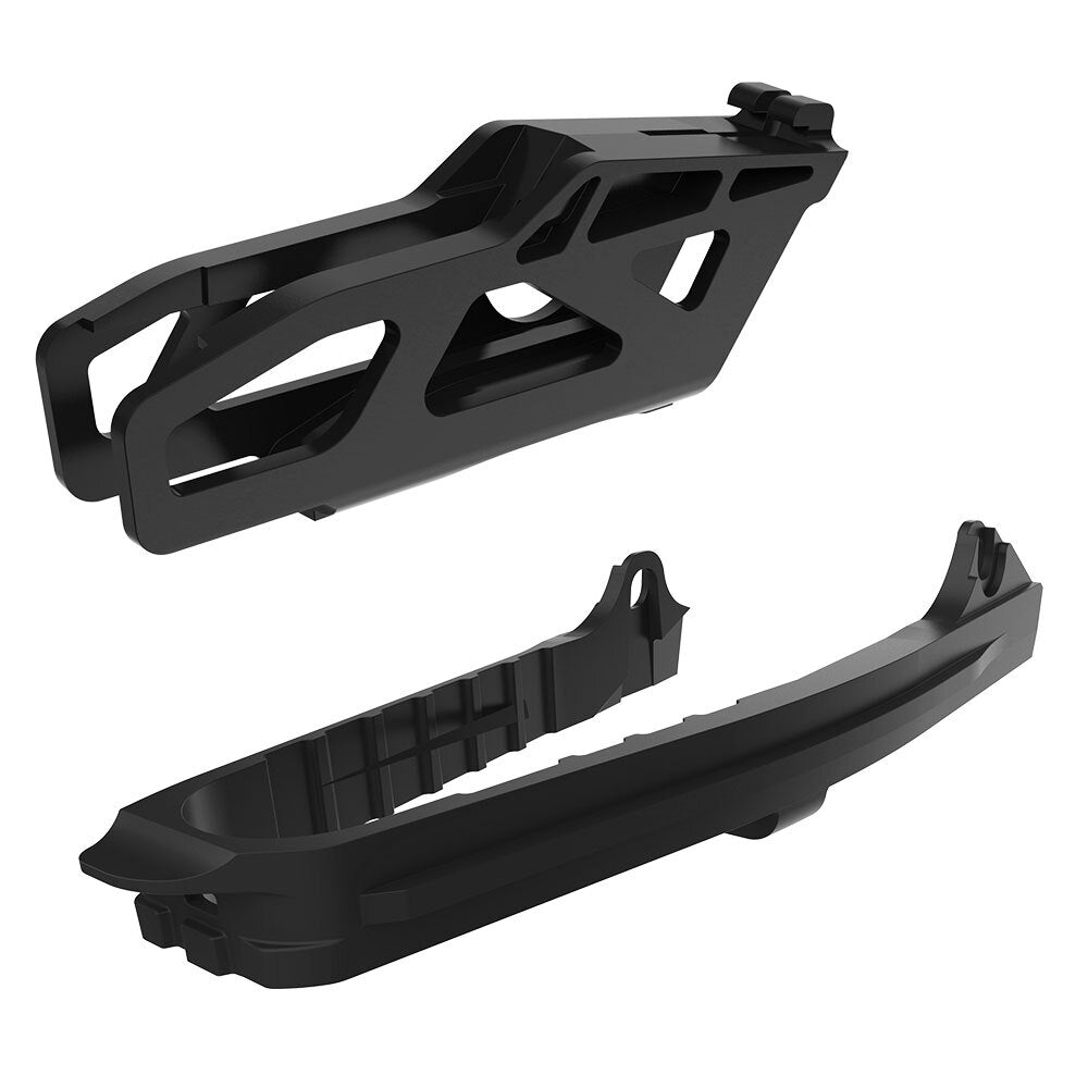 Polisport - POLISPORT CHAIN GUIDE & SLIDER KIT SUZUKI - BLACK - Shark Leathers