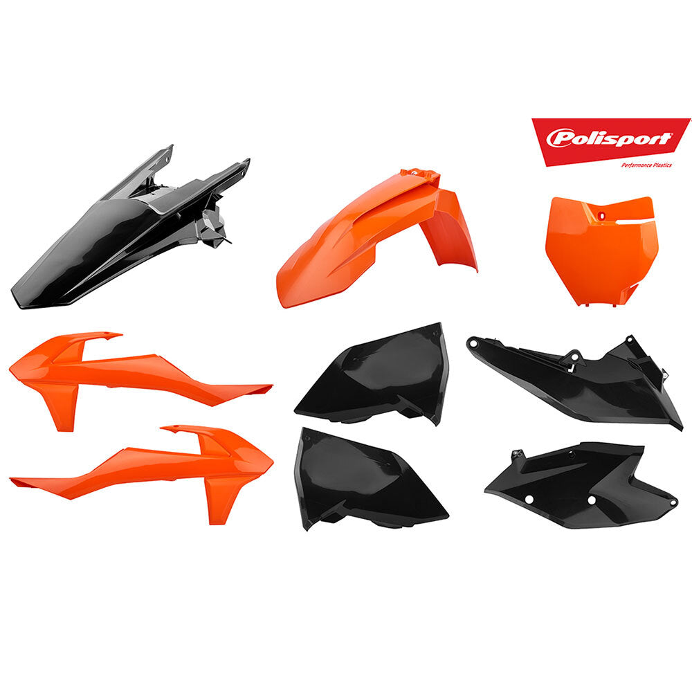Polisport - POLISPORT MX KIT KTM SX/SX-F 16-18 - ORANGE/BLACK - Shark Leathers