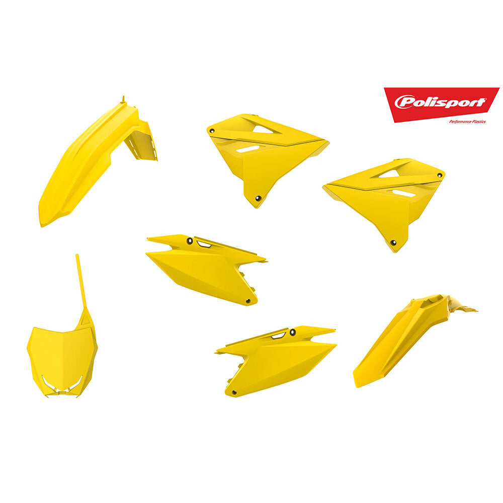 Polisport - POLISPORT MX KIT - RESTYLE - SUZUKI RM125/250 01-08 - YELLOW - Shark Leathers