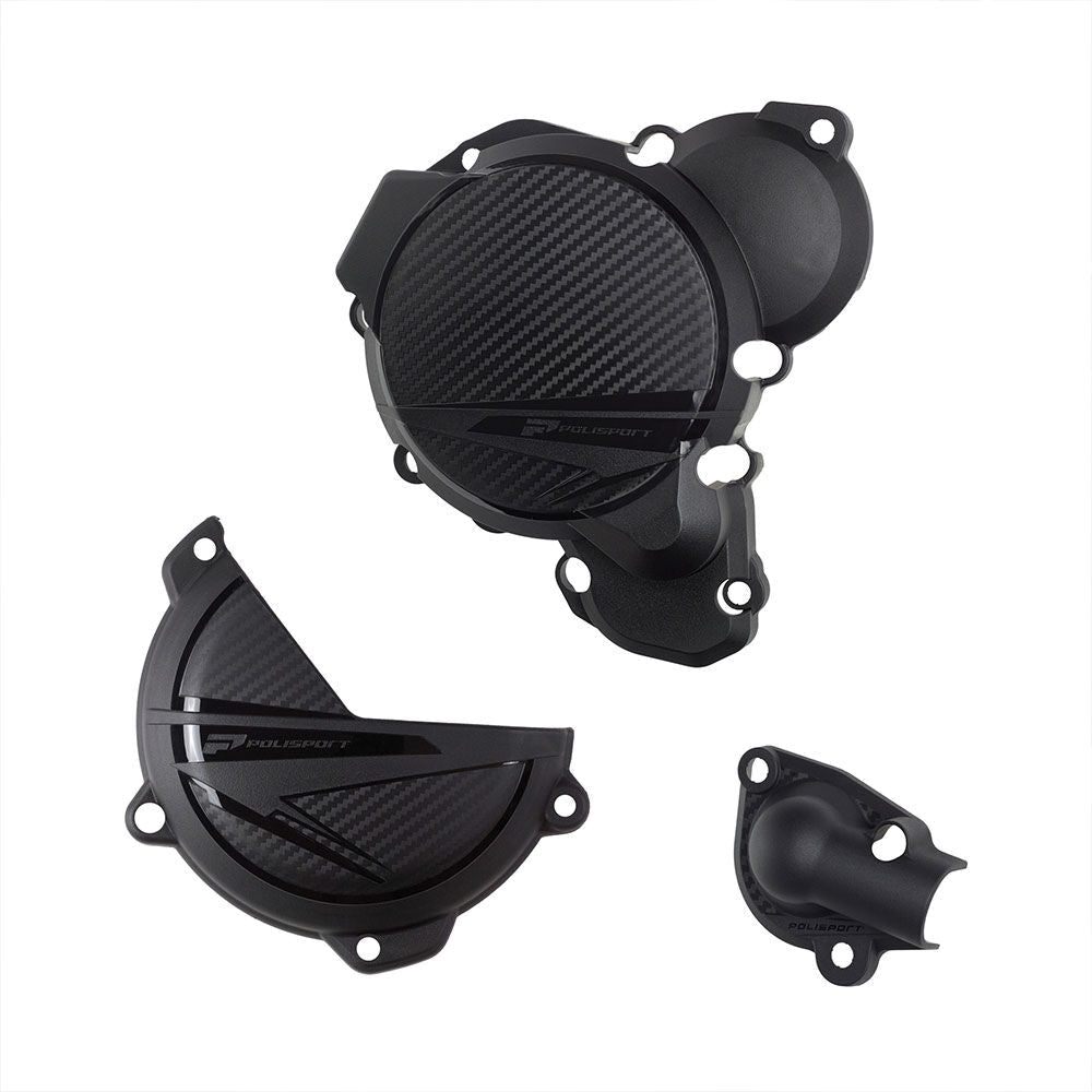 POLISPORT CLUTCH/IGNITION & WATER PUMP PROTECTION KIT KTM EXC 24 Polisport