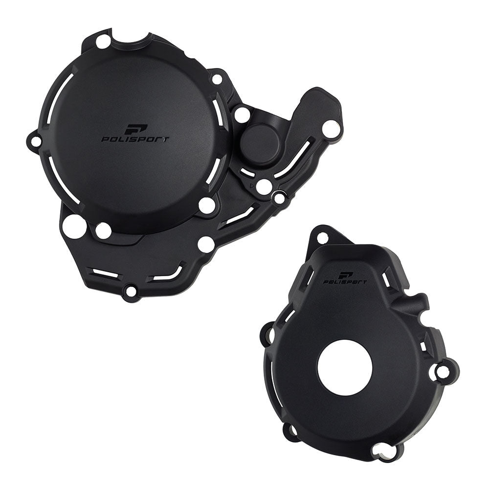 POLISPORT CLUTCH/IGNITION & WATER PUMP PROTECTION KIT KTM EXCF 250/35 Polisport