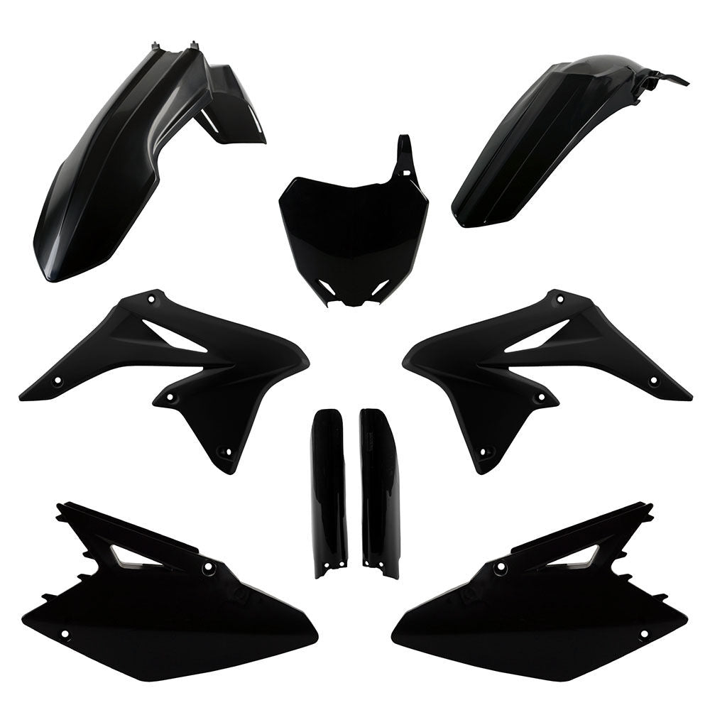 POLISPORT MX KIT SUZUKI RMZ250 10-18 BLACK Polisport