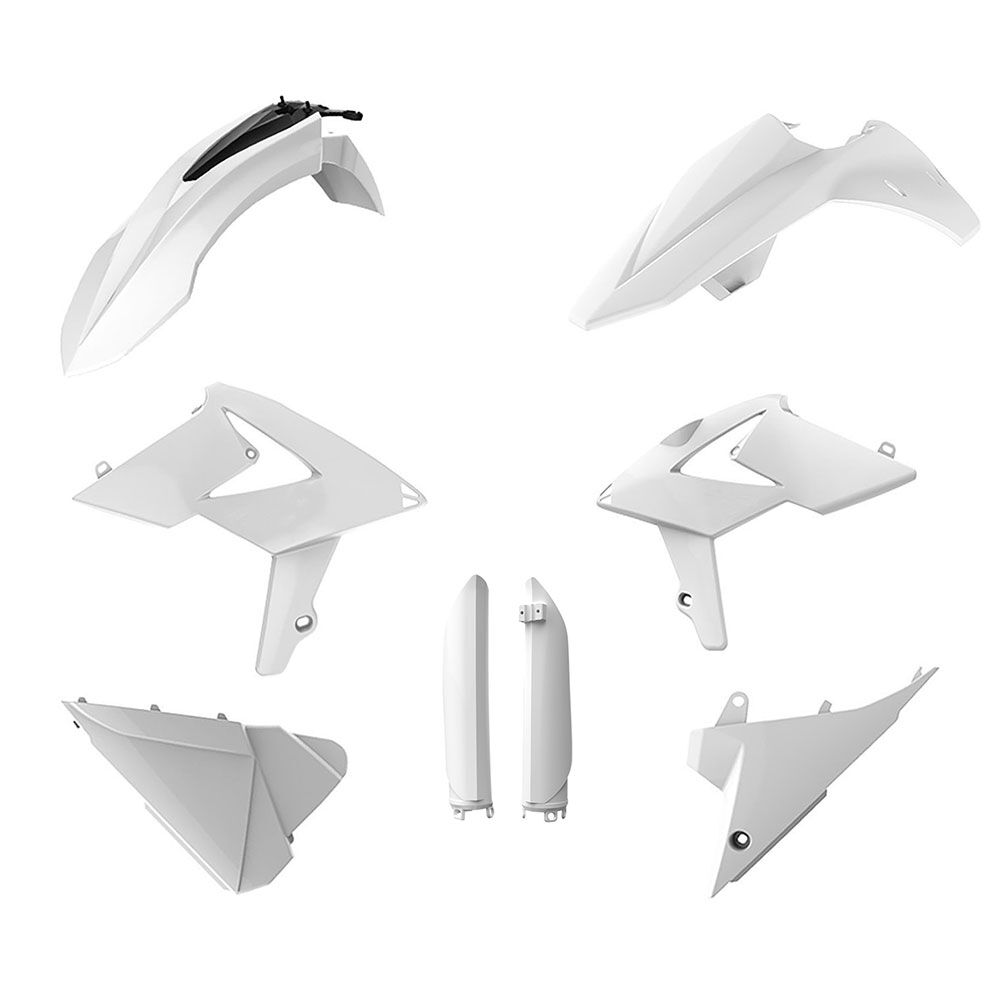 POLISPORT KIT BETA RR 2T/4T 13-17 WHITE Polisport