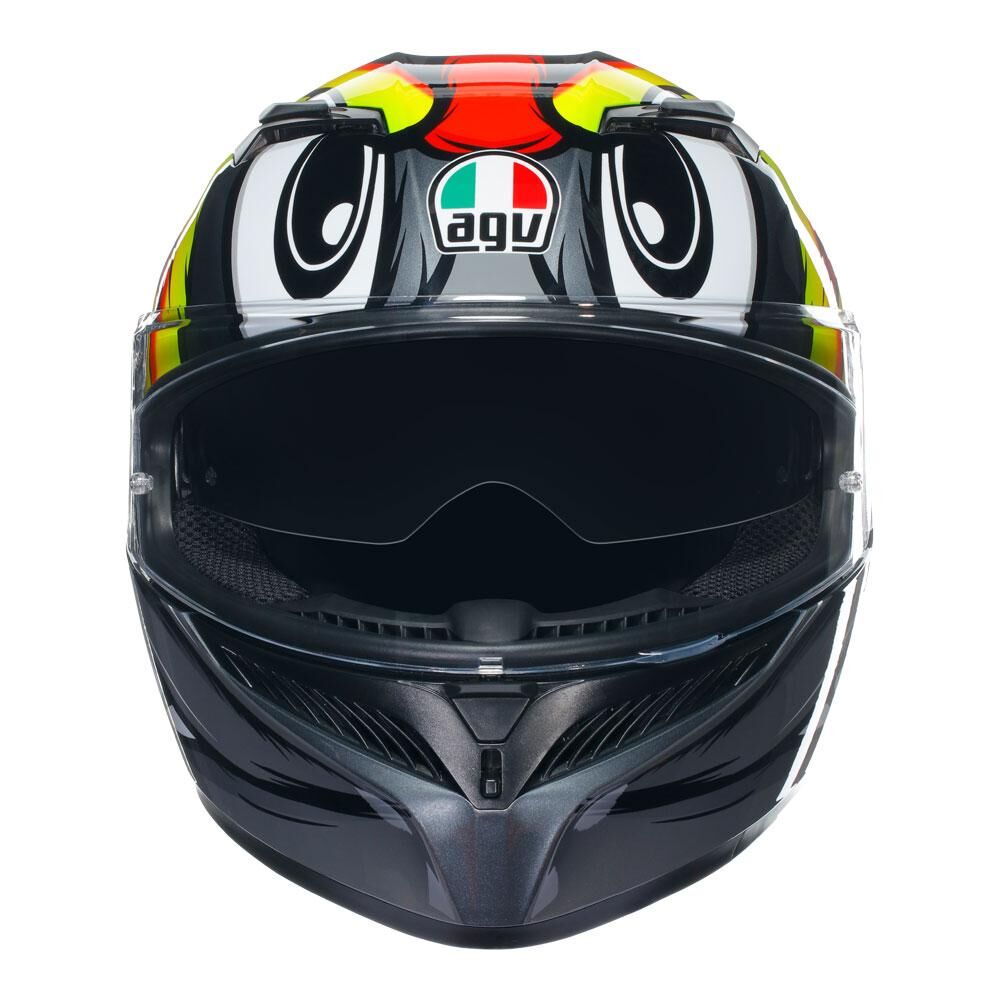 AGV K3 - BIRDY 2.0 GREY/YELLOW/RED