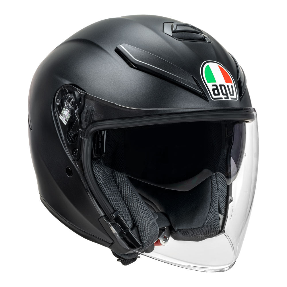 AGV - AGV K5 JET EVO MATT BLACK S - Shark Leathers