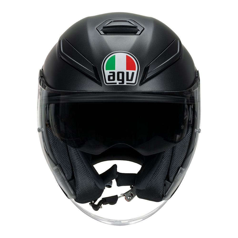 AGV - AGV K5 JET EVO MATT BLACK S - Shark Leathers