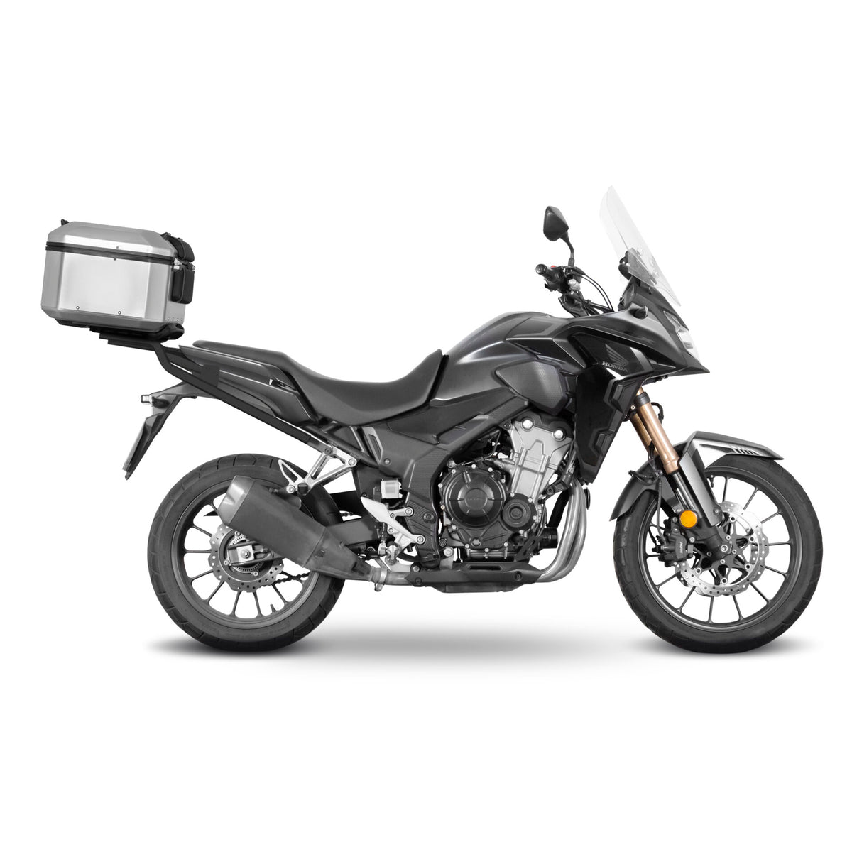 Honda CB500X / NX500 with SHAD Terra aluminium top case