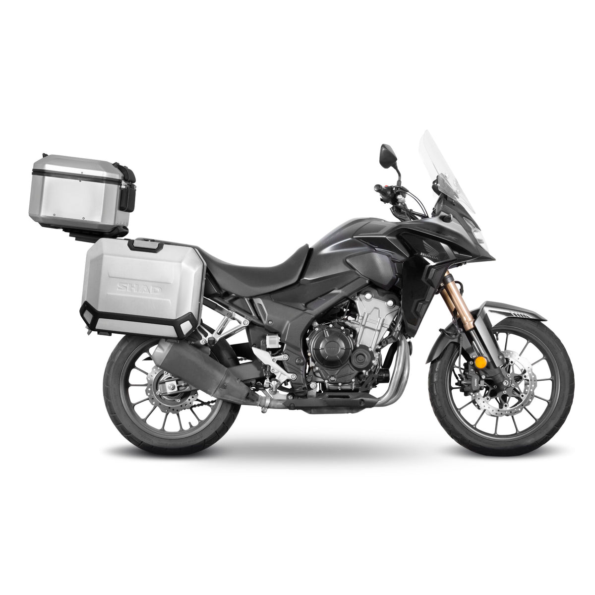 Honda CB500X / NX500 with SHAD Terra aluminium cases