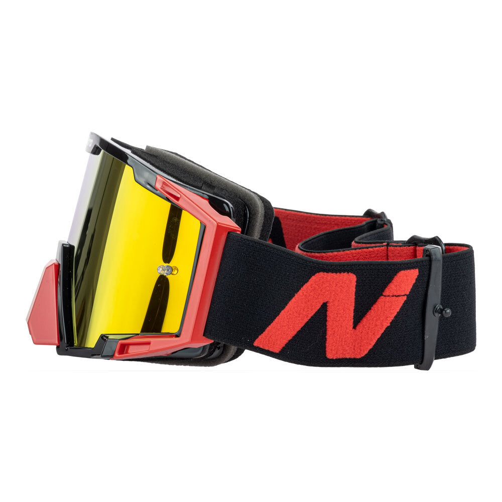 Nitro - NITRO NV-100 MX GOGGLES - RED / BLACK - Shark Leathers