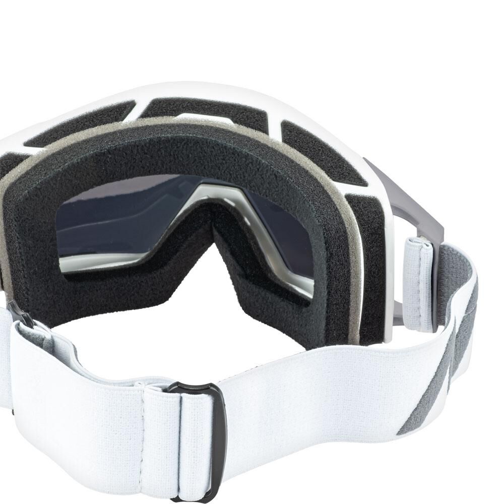 NITRO NV-100 MX GOGGLES - WHITE / SILVER
