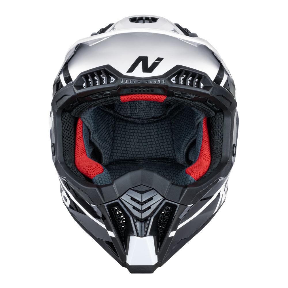 Nitro - NITRO MX710 ONYX WHITE/GREY XXL - Shark Leathers