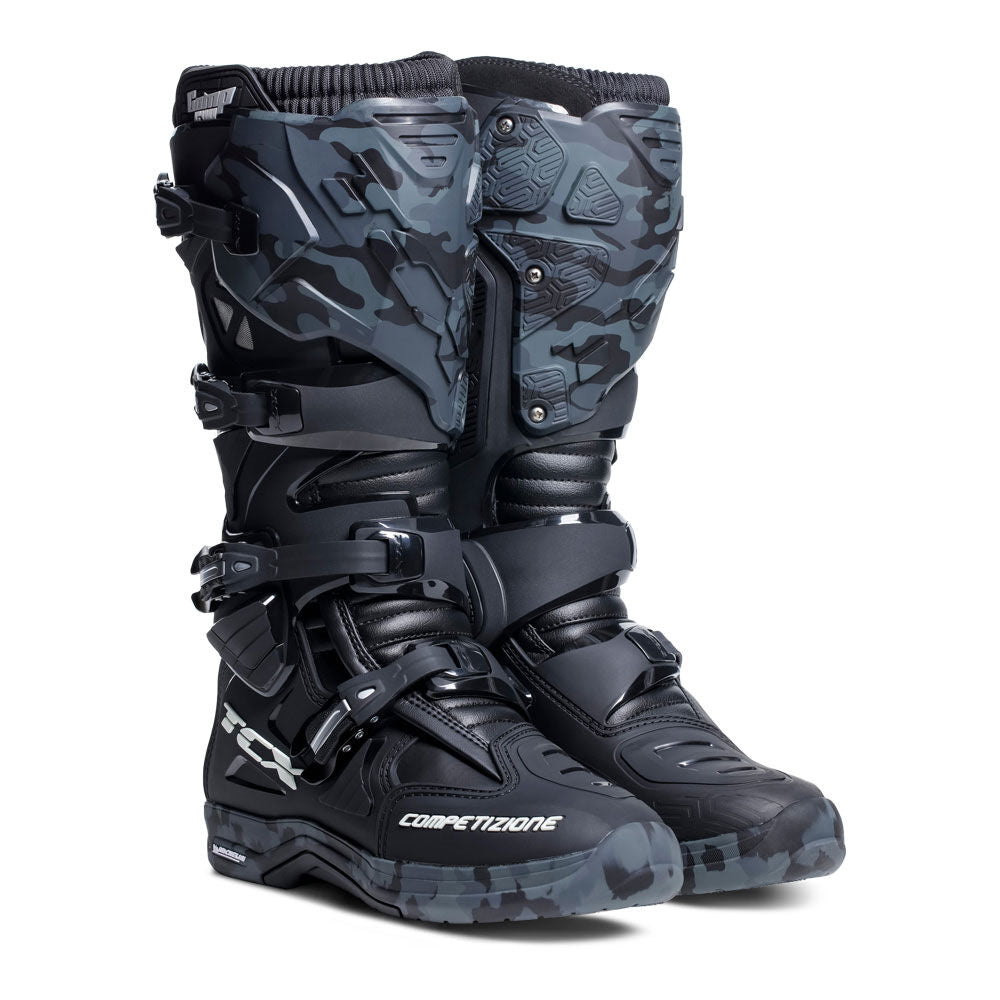 TCX - TCX COMP EVO 2 BLACK/CAMO 44 - Shark Leathers