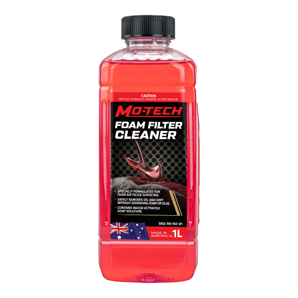 MO-TECH FOAM FILTER CLEAN 1L (DG3.3 - UN1300) Mo-Tech
