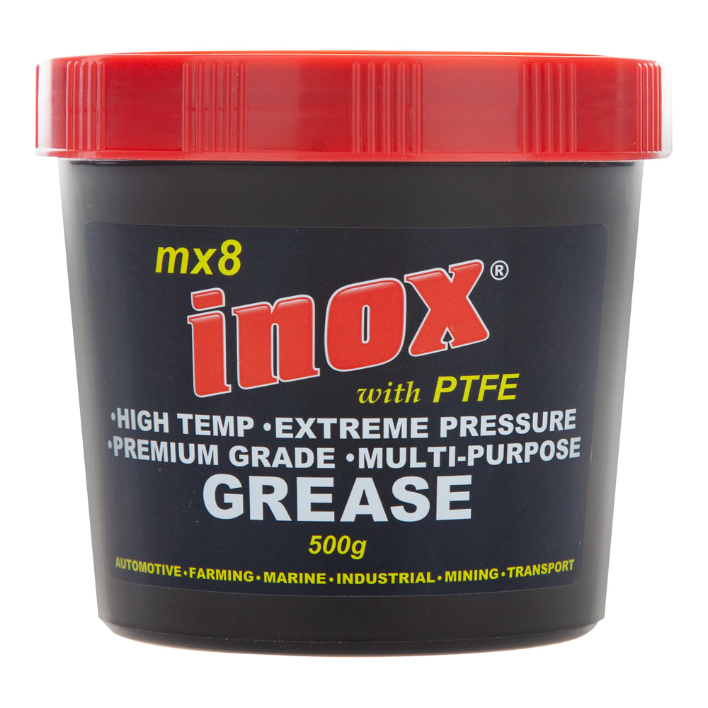 INOX - INOX GREASE MX8 500gm TUB Ctn12 - Shark Leathers