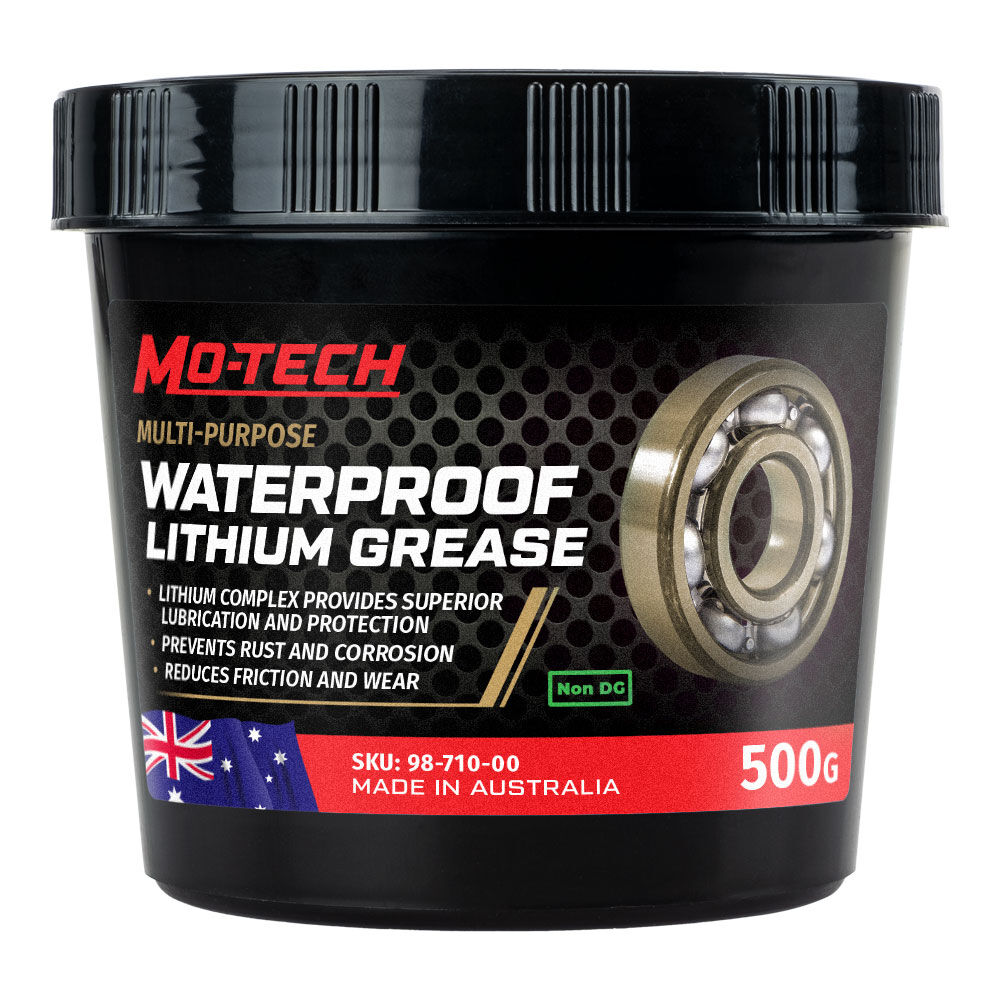 MO-TECH MULTI-PURPOSE WATERPROOF LITHIUM GREASE 500G (CTN 12) Mo-Tech