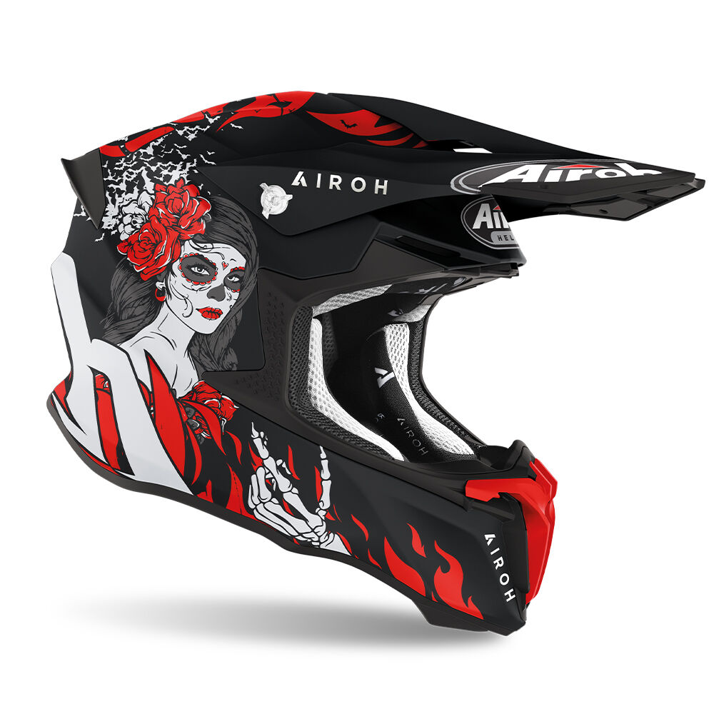 AIROH TWIST 2.0 'HELL' MATT HELMET