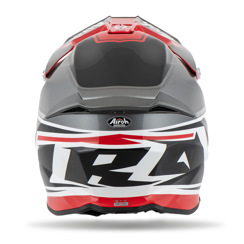 AIROH TWIST 2.0 'SHAKEN' RED GLOSS