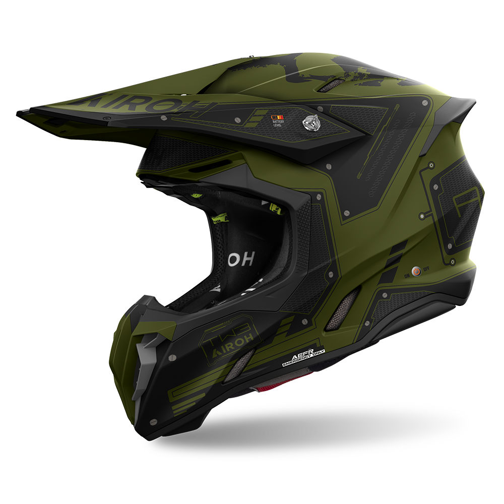 AIROH TWIST 3.0 MILITARY MATT HELMET