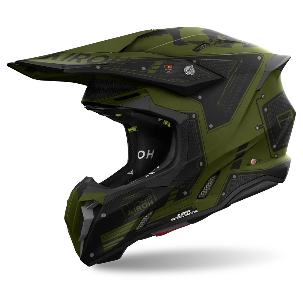AIROH TWIST 3.0 MILITARY MATT HELMET