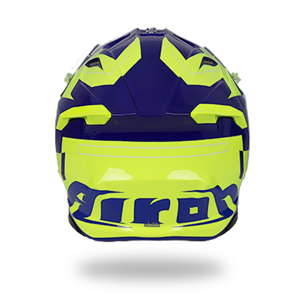 AIROH TWIST 3.0 DIZZY BLUE/YELLOW GLOSS HELMET